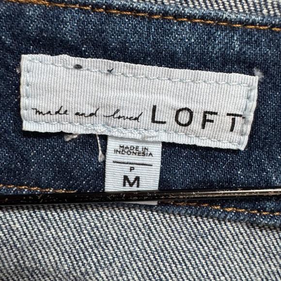 LOFT Blue Denim Jacket - Picture 3 of 3